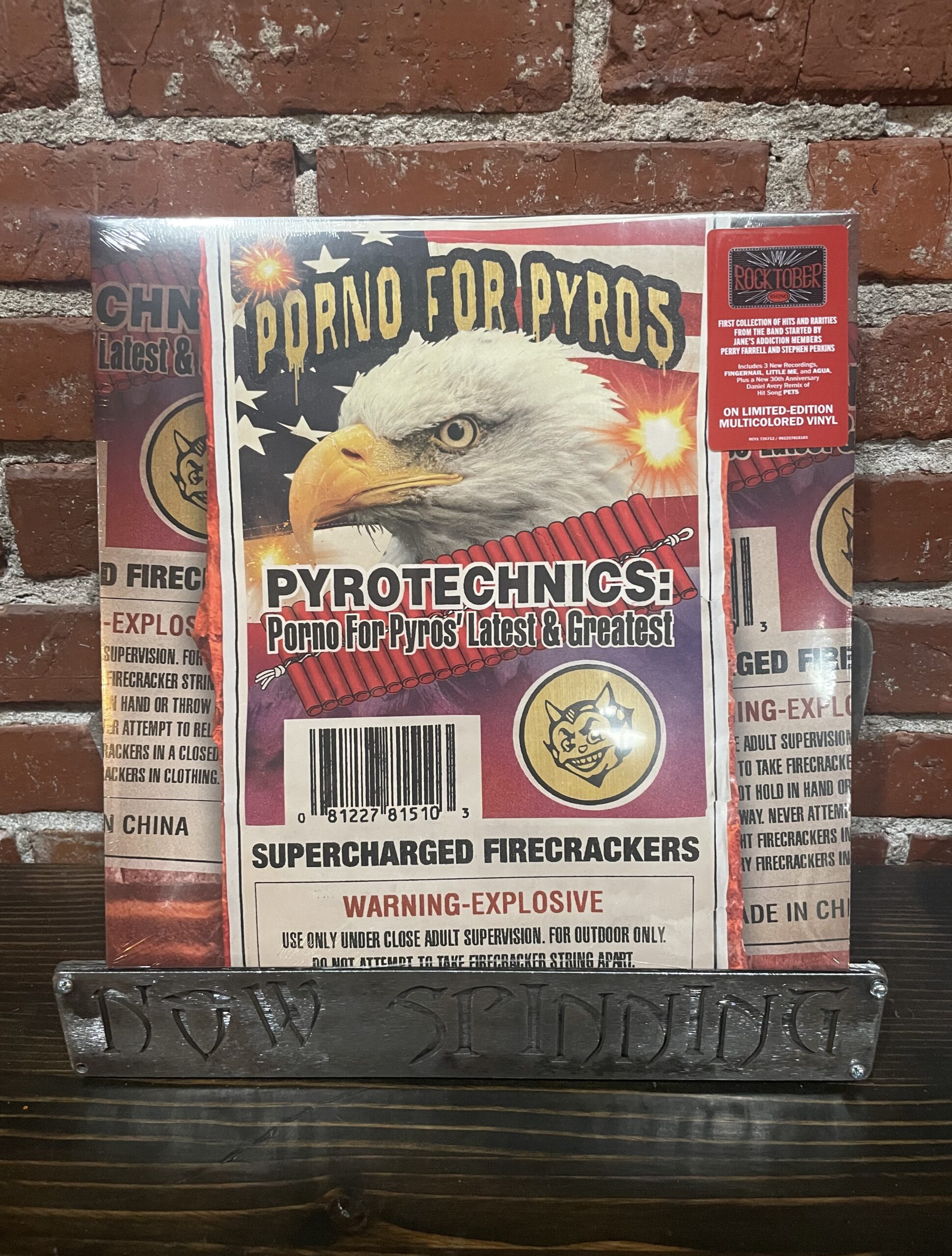 TAZ PORNO FOR PYROS ポスター額付き TBT 